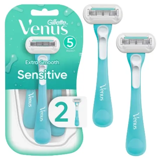 Venus Extra Smooth Sensitive Women's Disposable Razors - 2ct image {9}