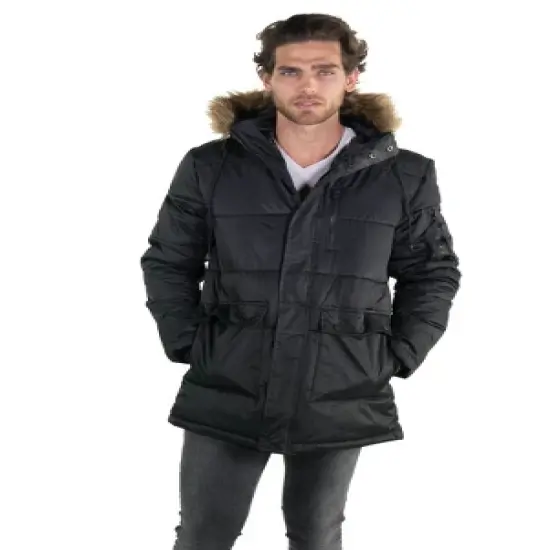 Members Only Men's Snorkel Puffer Jacket image {4}