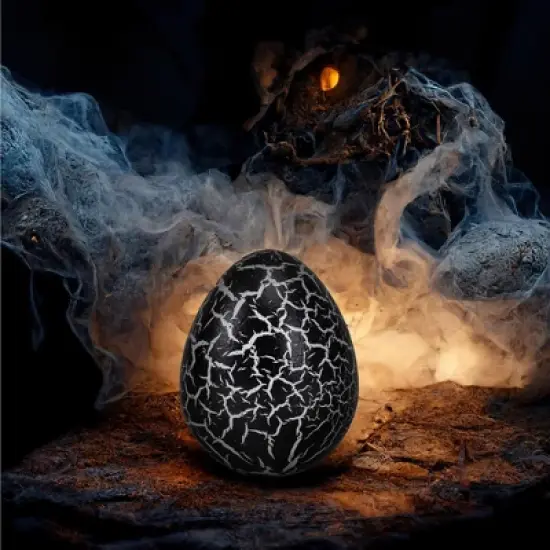 Class Collections Surprise Growing Dragon Hatch Egg Kids Novelty Toy - Pack of 2, Black image {4}