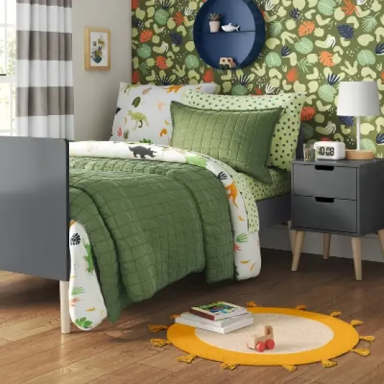 Modern Kids' Nightstand Dark Gray - Pillowfort&trade; image {1}