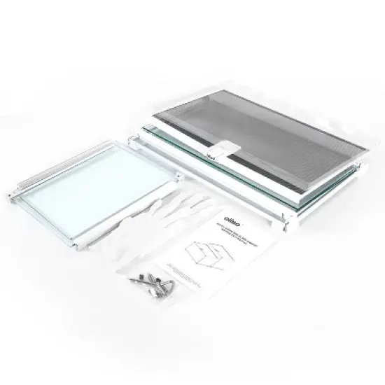 OiiBO Full Glass 15 Gallon Reptile Tank image {3}