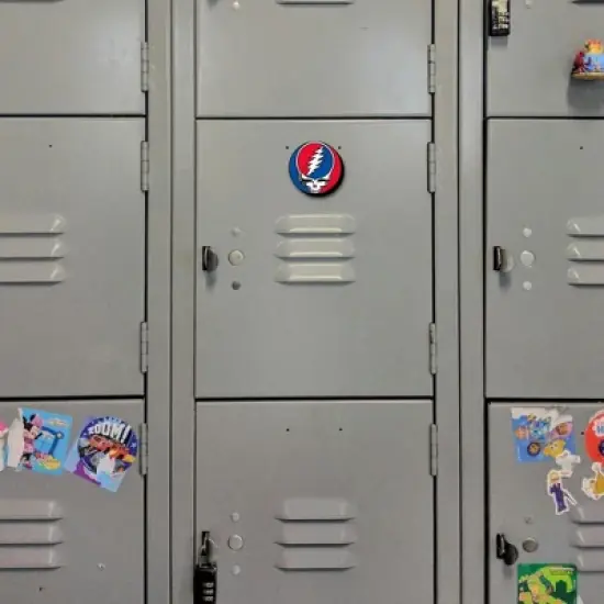 Aquarius Puzzles Grateful Dead Steal Your Face Funky Chunky Magnet image {1}