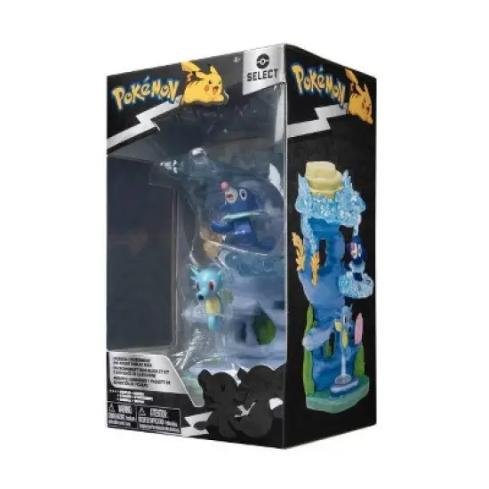 Pok&eacute;mon Select Undersea Environment Playset with Popplio and Horsea Mini Figures image {17}