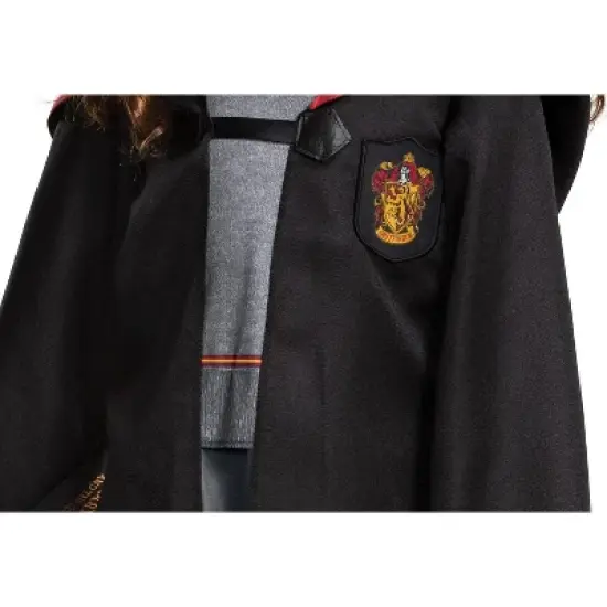 Kids' Harry Potter Hermione Granger Classic Halloween Costume Dress with Attached Robe image {4}