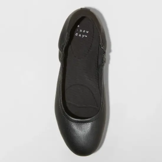 Women's Meredith Ballet Flats - A New Day&trade; Black image {2}