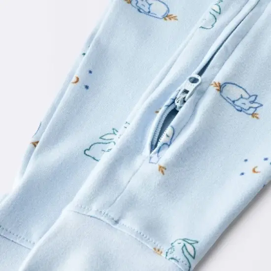 Toddler Boys' Smooth Jersey Snug Fit Union Suit - Cloud Island&trade; Blue image {3}