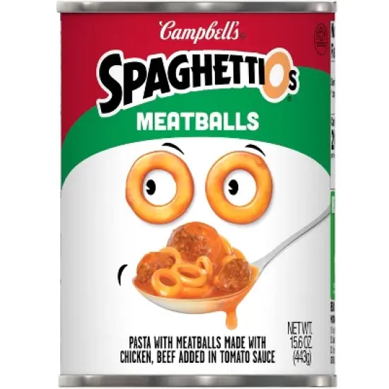 SpaghettiOs Canned Pasta with Meatballs - 15.6oz image {7}