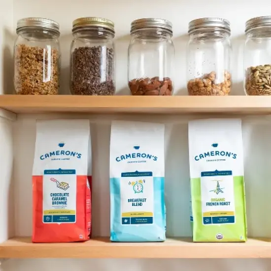 Cameron's Toasted Southern Pecan Light Roast Ground Coffee - 12oz image {2}