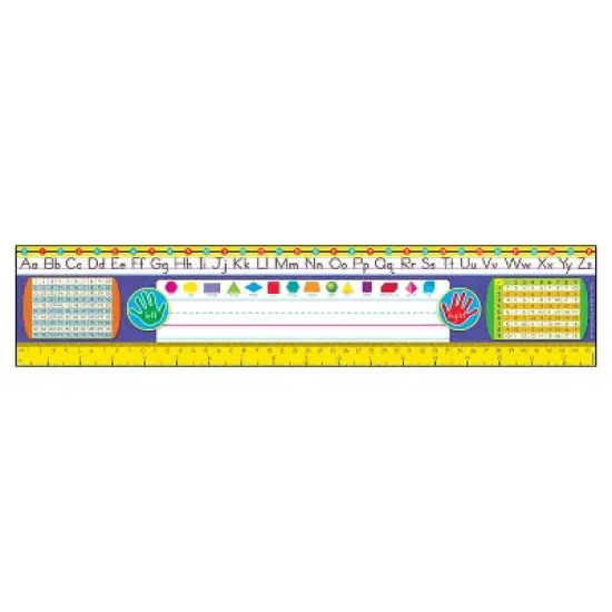 TREND Zaner-Bloser Desk Toppers Reference Name Plates, Grades 2-3, 36 Per Pack, 3 Packs image {1}