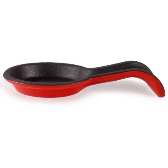BergHOFF Cast Iron Spoon Rest 7.5" Red image {5}