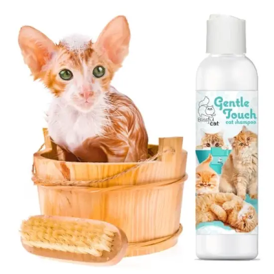 The Blissful Cat Gentle Touch Cat Shampoo image {1}