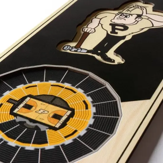 NCAA Purdue Boilermakers 6"x19" Football Stadium Banner image {2}