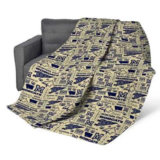 NCAA Michigan Wolverines 60 x 80 Quilted Throw Blanket image {1}