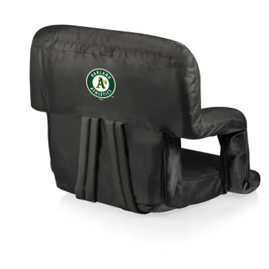 MLB Oakland Athletics Ventura Portable Reclining Stadium Seat - Black image {7}