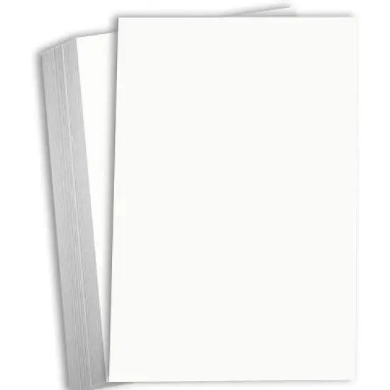 Hamilco Bright White Legal Cardstock Paper 8 1/2" x 14" Card Stock 100lb Cover 25 Pack image {5}
