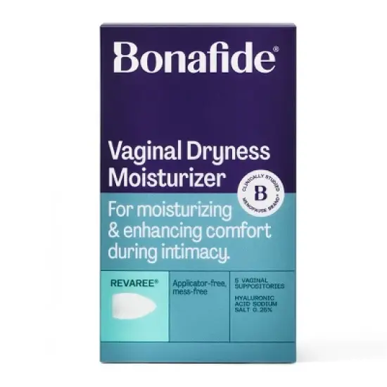 Bonafide Revaree Hyaluronic Acid Suppositories - 15 Day Supply - 5ct image {9}