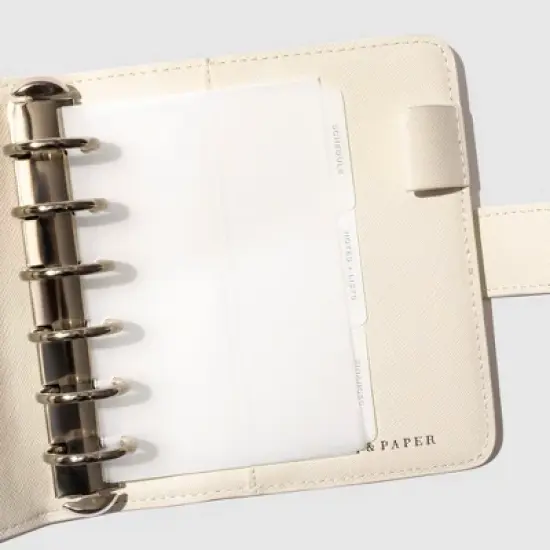 The Essentials Side Tab Planner Dividers | Low Profile | Matte | Cloth & Paper image {7}