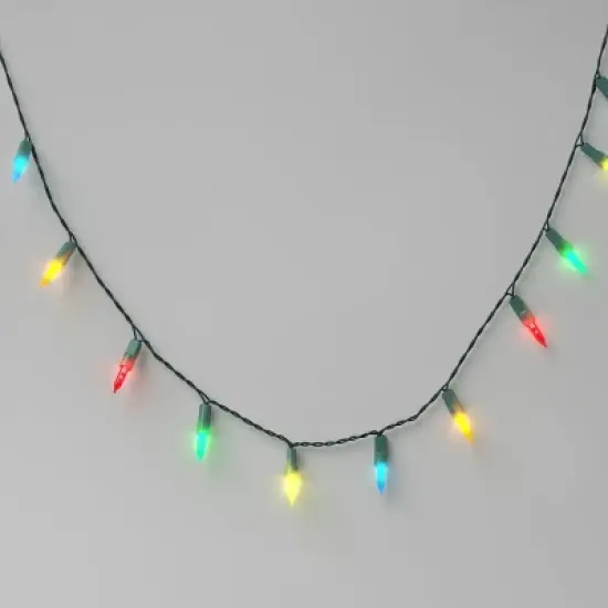 50ct LED Battery Operated Hybrid Miniature String Lights with Green Wire - Wondershop&trade; image {6}