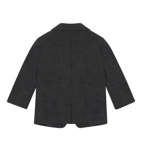 Andy & Evan Toddler Grey Stretch Suit, Size 18/24 image {3}