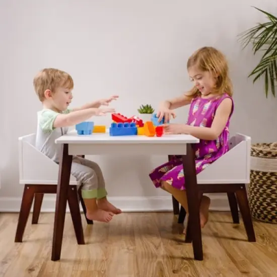 Modern Table and Chair Set Chairs - WildKin image {2}