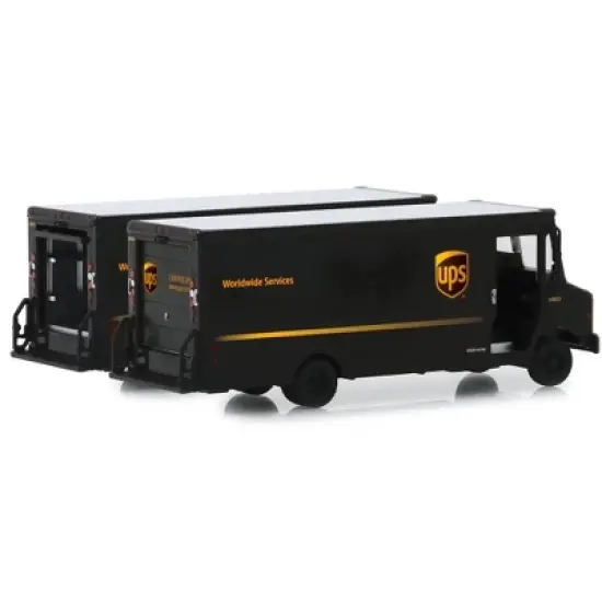 2019 Package Car Dark Brown "UPS" (United Parcel Service) "H.D. Trucks" Series 17 1/64 Diecast Model by Greenlight image {1}