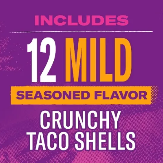 Taco Bell Mild Taco Shells - 4.8oz image {1}