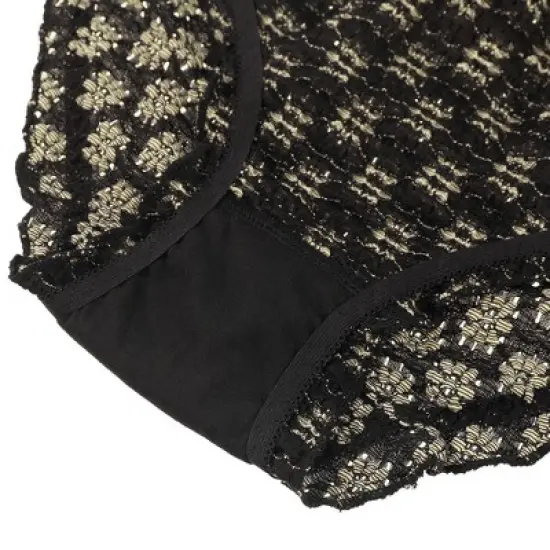 Agnes Orinda Women's Cute Floral Lace Brief Stretchy Cheeky Underwear image {2}