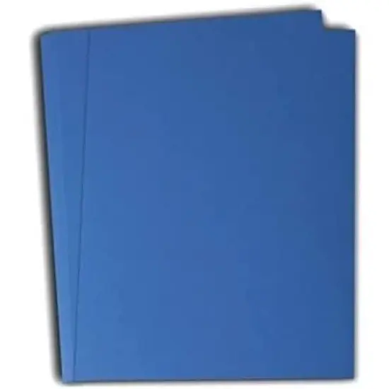 Hamilco Colored Cardstock Paper 11" x 17" Cobalt Blue Color Card Stock Paper 50 Pack image {5}