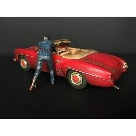 Zombie Mechanic Figurine IV for 1/18 Scale Models by American Diorama image {2}