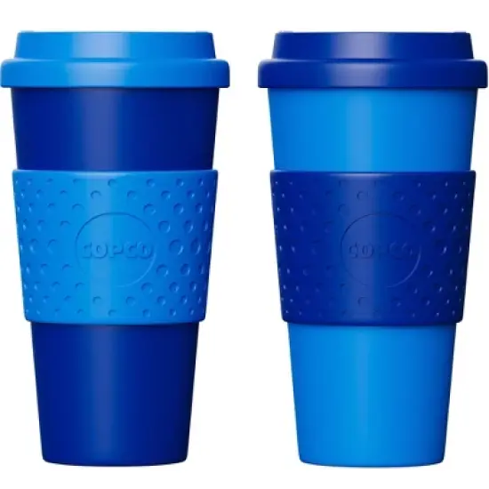 Copco Acadia To Go Mug Set of 2, 16 Ounce Reusable Coffee Cups with Lids, Durable & BPA-Free, Travel Mugs Double-Wall Insulation image {10}