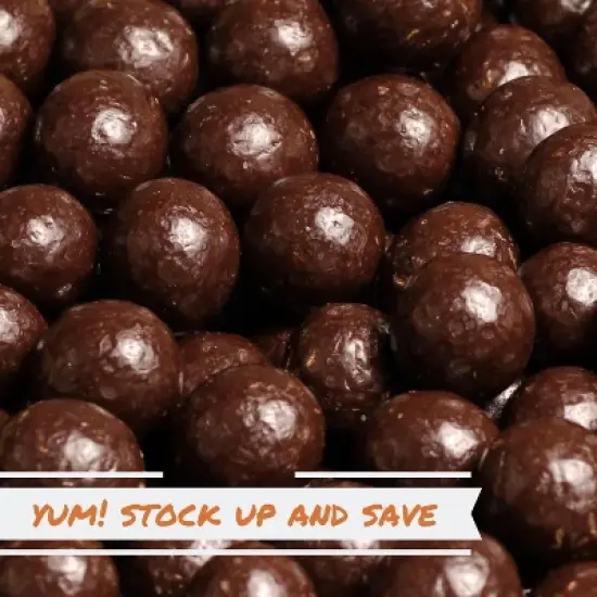 Chocolate Covered Toffee Coated Hazelnuts by It's Delish, 48 OZ Jumbo Container image {5}