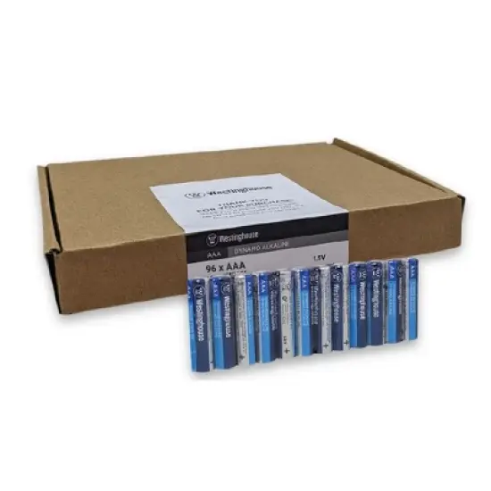Westinghouse AAA Dynamo Alkaline Battery 96-Pack Blue image {2}