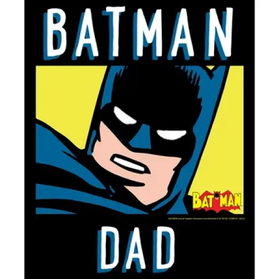 Men's Batman Father's Day Comic Dad T-Shirt image {1}