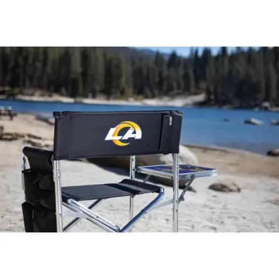 NFL Los Angeles Rams Portable Camp Chair with Table image {3}