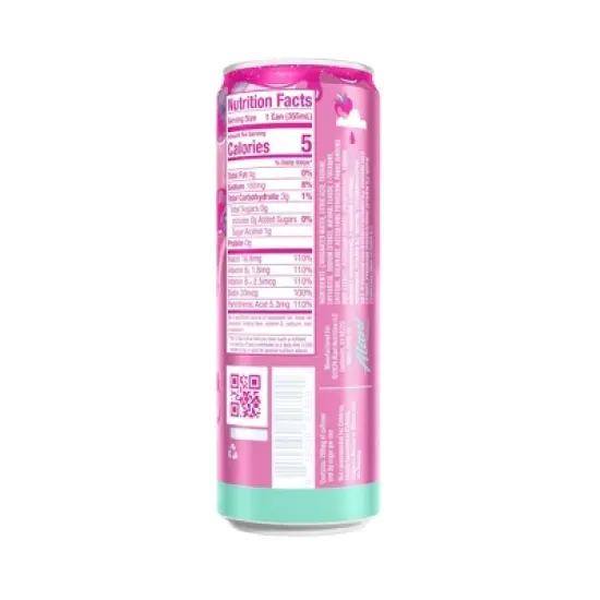 Alani Pink Slush Energy Drink -12 fl oz Can image {3}