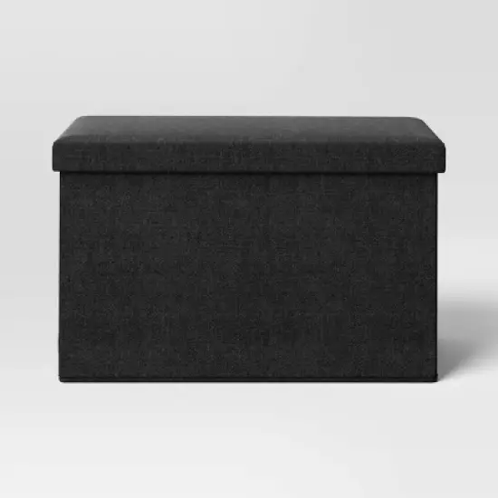 24" Collapsible Dorm Storage Ottoman - Room Essentials&trade; image {1}