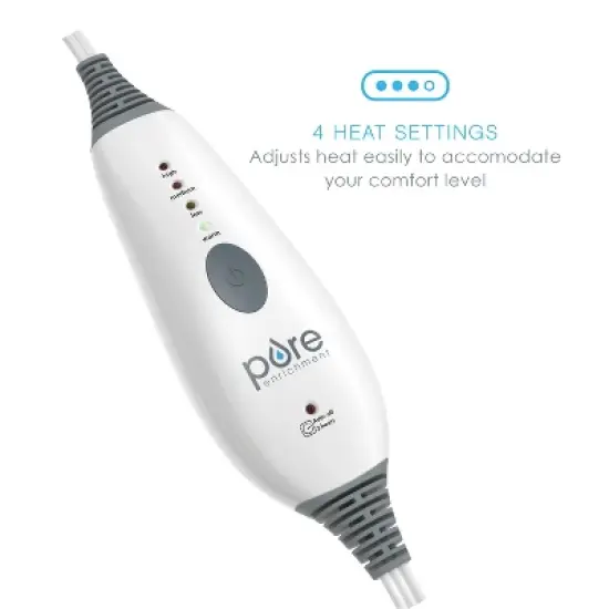 Pure Enrichment PureRelief Deluxe Heating Pad - 12" x 24" image {4}