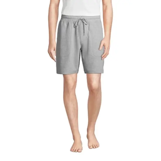 Lands' End Men's Waffle Pajama Shorts image {3}
