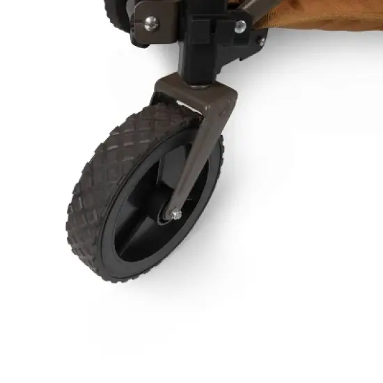 Oniva Wilderness Collapsible Outdoor Folding Wagon - Brown/Gray image {7}
