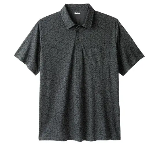 KingSize Men's Big & Tall Lightweight Pocket Golf Polo Shirt image {14}