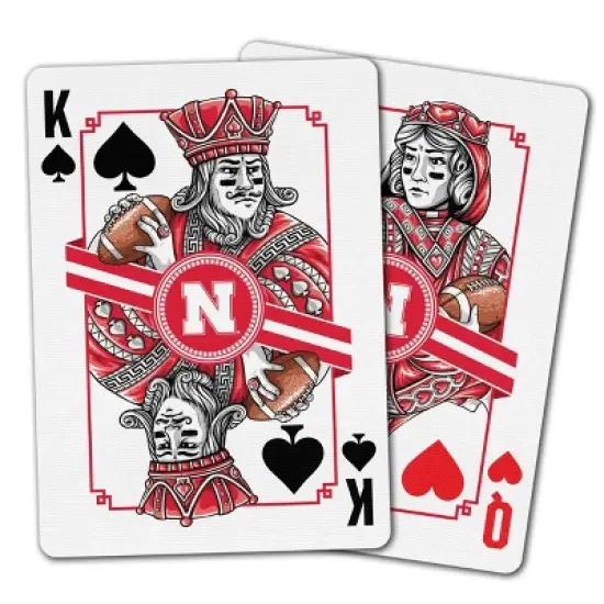 NCAA Nebraska Cornhuskers Classic Series Playing Cards: Cardstock Paper, Ages 10+ image {2}