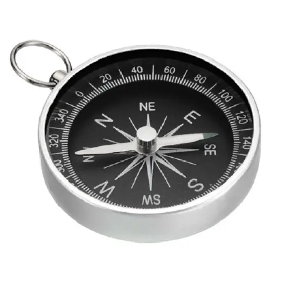 Unique Bargains Survival Gear Outdoors Camping Hiking Direction Navigation Pocket Compass image {4}