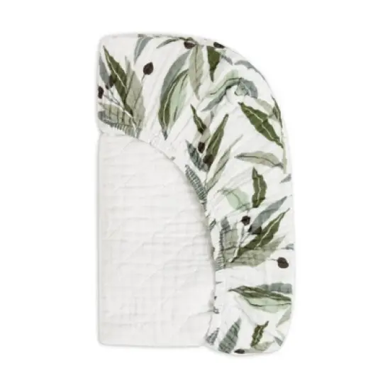 Babyletto Olive Branches Quilted Muslin Changing Pad Cover image {3}