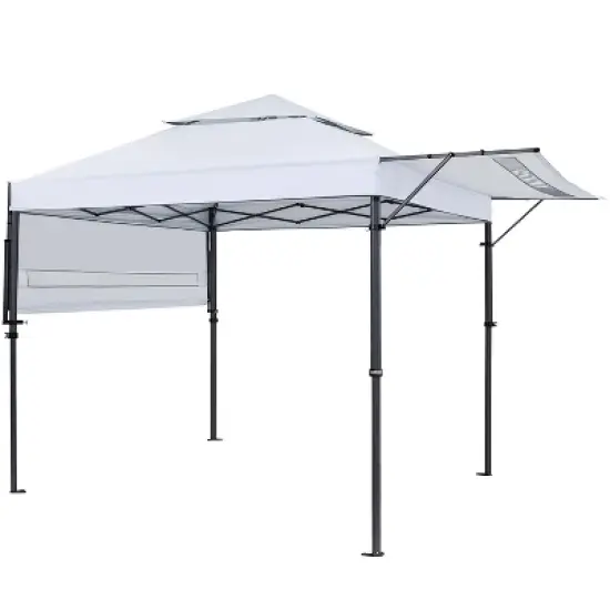 Yaheetech 10x17ft Pop-up Gazebo Canopy with Double Awnings image {12}