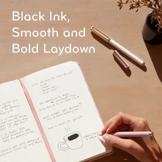 U Brands 3pk Felt Pens Black Ink Soft Touch Catalina Celestial Bohemia Hues: 0.7mm Non-Toxic Felt Tip Pens, Stationery Set image {4}