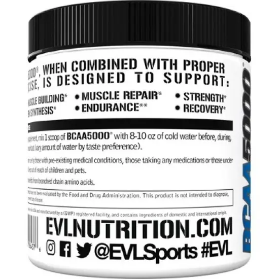 Evlution Nutrition BCAA5000 - Recovery & Endurance image {3}