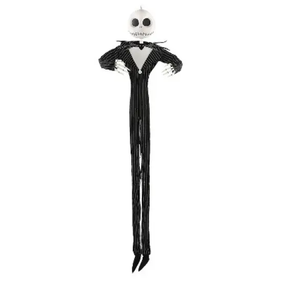 5.5' Hanging Nightmare Before Christmas Jack Skellington Halloween Decoration image {3}