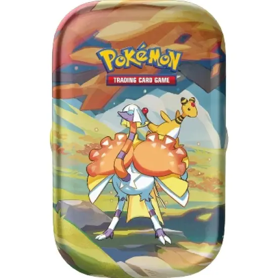 Pokemon Vibrant Paldea Mini Tin | Espathra and Ampharos image {1}