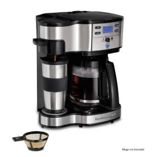 Hamilton Beach 12 Cup & Single Cup Program Coffee Maker - 49980Z image {5}