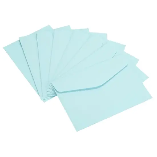 Unique Bargains Greeting Note Party Blank Small Items Storage Business Card Holder Mini Envelopes image {6}